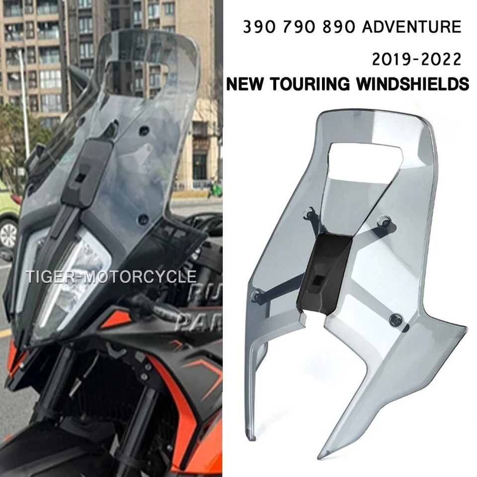 For KTM 390 790 890 Adventure 2019-2022 New Fairings Windshields Touring Screens - Image 1 of 4