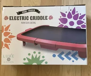 Griglia elettrica Luxe By Cool-Touch nuova con scatola - Foto 1 di 7