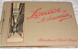 1911 LONDON A SOUVENIR Book - W. H. WATTS - With 25 Large Photos - Beautiful - Picture 1 of 5