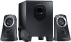 Logitech Z313 2.1-Channel Speaker System 50 Watt With Subwoofer Black For MAC PC