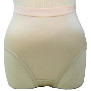 Juego Clásico Breezies de 2 Bragas de Nylon Lycra Corte Completo UltimAir CHAMPAGNE Talla 5 - Imagen 1 de 3