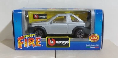 I116222 BURAGO 1/43 serie Street Fire - Land Rover Freelander - Box - Immagine 1 di 3