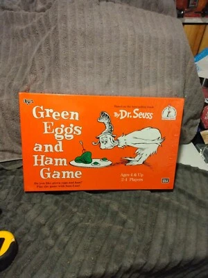 NEW SEALED Green Eggs and Ham Game Board Game by University Games 1996 Dr. Seuss - Image 1 of 4