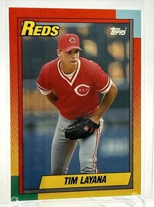 1990 Topps Traded TIFFANY Tim Layana Rookie Card #55T Mint FREE SHIPPING - Picture 1 of 3