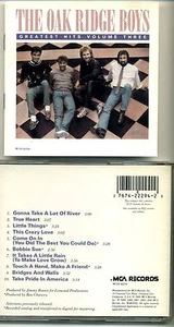 OAK RIDGE BOYS - Greatest Hits Volume Three - MCA 1989 US - Bild 1 von 1