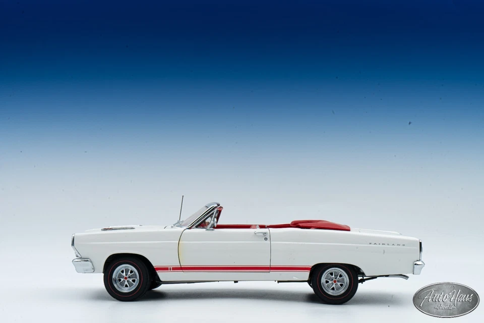 1/18 GMP 1966 Ford Fairlane GT Convertible White 🤝ALSO OPEN FOR TRADE🤝 - Image 1 of 4
