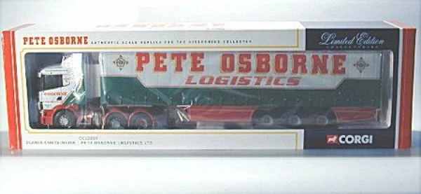 Scania Curtainside-Pete Osborne Logistics Ltd-Modern Camion, CORGI, 1:50 - Immagine 1 di 1