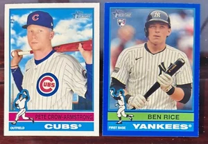 Impresiones cortas Topps Heritage 2025 (401-500) + paralelos: ¡tú eliges! ¡Envío de 35 céntimos! - Imagen 1 de 1