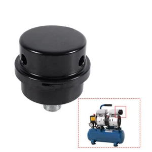 NEW 3/8" 16mm Thread Metal Air Compressor Intake Filter Noise Muffler Silence - Picture 1 of 12