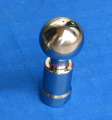 Rotating Tank Washing Nozzle CIP Rotary Spray Ball Cleaning 3/8“ 1/2" 3/4" 1” 2"