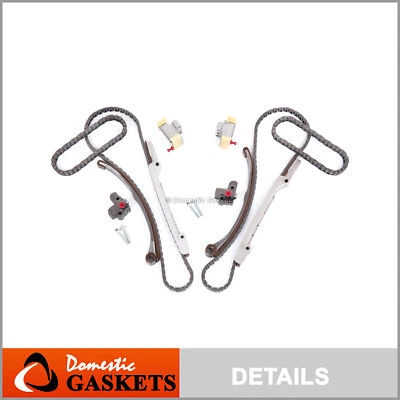 Kit de cadena de distribución para 01-10 Jaguar 4.0 4.2L Land Rover 4.2 4.4L Ford Lincoln 3.9L Foto 1 de 4