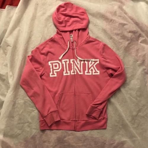 UNDERCOVER Victoria’s secret ROSA felpa con cappuccio e zip donna media