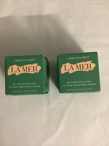 2X LA MER Creme de La Mer The Moisturizing Cream 0.24 oz / 7 mL NIB - Picture 1 of 4