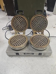 Dualit Double Waffle Iron 74002-- Used Condition. - Picture 1 of 20
