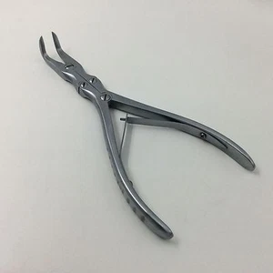 Double Action Bone Rongeur Rongeurs Anlged jaws 4mm orthopedics  Instruments - Picture 1 of 3