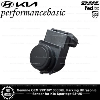 Genuine OEM 99310P1300BKL Parking Ultrasonic Sensor for Kia Sportage 23-25 - Image 1 of 2