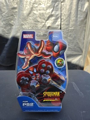 Naki Spider-Man Minicon Controller FOR Playstation 2 PS2 Spider-Pad New-Sealed - Image 1 of 4
