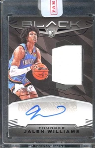 2022 Black Jalen Williams Rookie Patch Auto RPA 09/25 RC - Picture 1 of 2