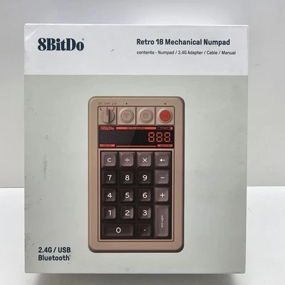 8BitDo Retro 18 Mechanical Numpad - Image 1 of 4