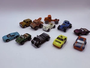 Lot of 11 Galoob Micro Machines & Lesney Vehicles Super Sparklers '80s 90’s - Picture 1 of 5