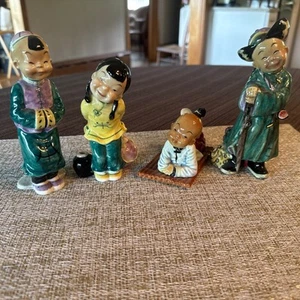 Lot of 8 Gort China Company Oriental Figurines - Bone China - Picture 1 of 24