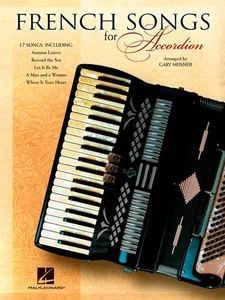 French Songs for Accordion Solo Sheet Music 17 Standards Gary Meisner Book - Picture 1 of 1