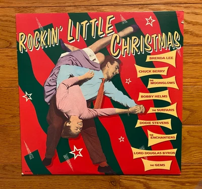 Rockin' Little Christmas LP MCA 1986 Press Brenda Lee Chuck Berry Moonglows VG+ - Image 1 of 4