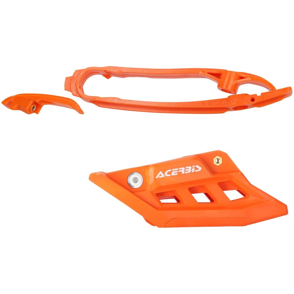 Acerbis Chain Guide and Slider Kit 16 KTM Orange For GASGAS MC 300 2025 - Image 1 of 1