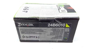 Genuine Lexmark C2132/XC2130/XC2132 Yellow Toner Cartridge 24B6010 - Picture 1 of 4