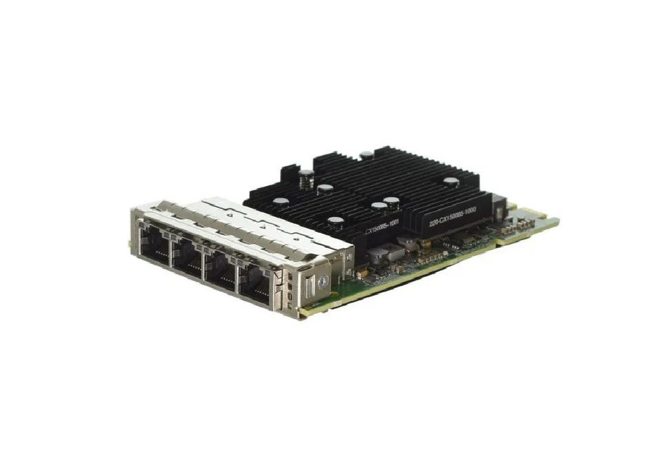 Network interface card Dell Broadcom 4x10GbE BASE-T PCIe 3.0 OCP W5HC8 - Image 1 of 1