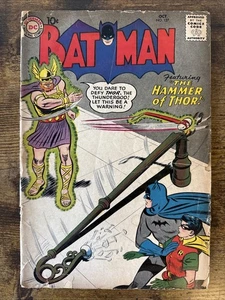BATMAN #127 (1959) DC Does THOR—Pre-dates Marvel's 1st Thor/JIM 83! - Picture 1 of 15