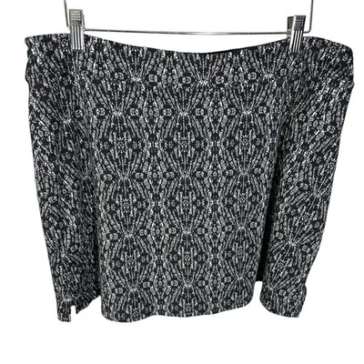 Pantalón corto estampado Tranquility by Colorado Clothing negro gris para mujer talla XL Foto 1 de 4