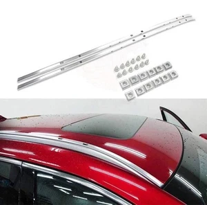 Roof Rack Fits For Mazda CX-9 2017-2022 Carrier Rails Cargo Bars 2PCS Silver - Picture 1 of 1