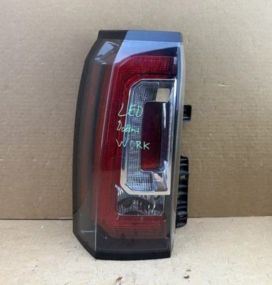 LED FAULTY ‼️ 2015-2020 GMC Yukon XL 1500 Tail Light Lamp Assembly Left Side OEM - Image 1 of 4