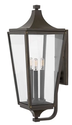 Hinkley Lighting 1295 Bronze Jaymes 3-Light 24"H Outdoor Wall Sconce - Image 1 of 4