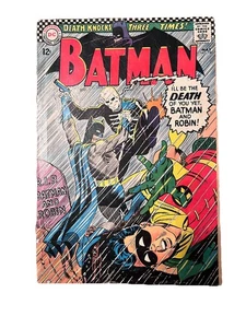 Batman #180 GD - 1.8 Death Knocks Three Times! Kane/Anderson Cover! DC Comics - Bild 1 von 4