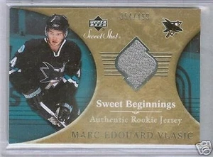 2006/07 UD SWEET SHOT SWEET BEGINNINGS MARC/EDOUARD VLASIC JSY /499 - Picture 1 of 1