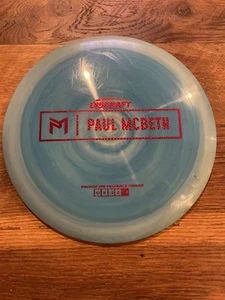 Discraft ESP Prototype Hades Paul McBeth Used Distance Driver 174 Grams Blue - Picture 1 of 3