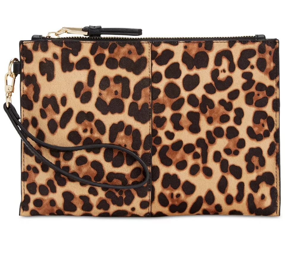 I.n.c. Bolsa de fiesta International Concepts Molyy oro leopardo Foto 1 de 1