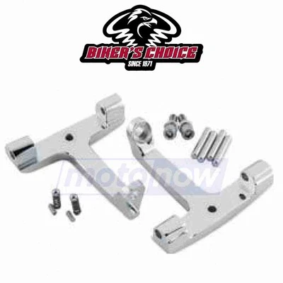 Bikers Choice Passenger Floorboard T-Brackets for 2015-2019 Harley Davidson ng Foto 1 de 4