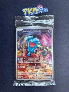 Juego de cartas coleccionables Pokémon Team Rocket’s Wobbuffet SVP 203 Black Star Promo Sellado. - Imagen 1 de 3