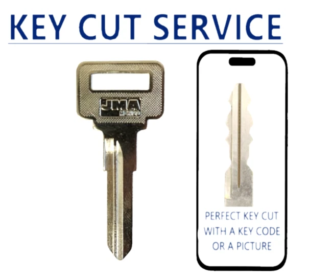 SERVICIO DE CORTE DE LLAVES + NE18 / VL8 / X140 Volvo 84-93 Llave Mecánica (JMA-NE-18) Foto 1 de 4