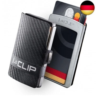 I-CLIP Original Mini Wallet mit Geldklammer - Slim Wallet - Leder Geldbörse -  - Bild 1 von 4