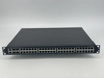 Brocade ICX 6450-48P 48-Port Gigabit Switch, 4x 10G SFP+ Layer 2/3 Rackmount  - Image 1 of 3