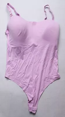 Victoria's Secret Women's Lightly Lined Bodysuit DH3 Pink Medium DD NWT - Image 1 of 4