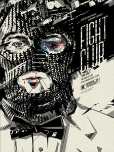 Póster de película 69/225 jabón estampado arte cinematográfico del club de la lucha delicioso diseño liga de diseño mondo - Imagen 1 de 2