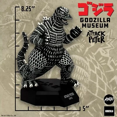 MUSEO GODZILLA: Estatua Vinilo Attack Peter MONDO Toho Edición Limitada x/2000 NUEVO Foto 1 de 2