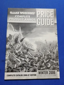 Games Workshop Gama Completa de Productos Guía de Precios (2006) - Imagen 1 de 2