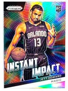 2023-24 Panini Prizm Basketball #5 Jett Howard Instant Impact RC Rookie Silver - Picture 1 of 2