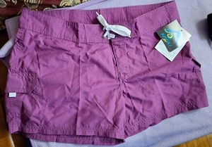Kanu womens Breeze cargo shorts. Size 10, Color Purple, New With Tags - Picture 1 of 1